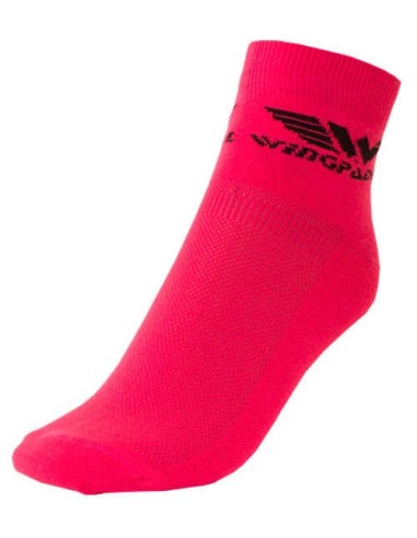 Calcetines Wingpadel Fucsia Fluorescente