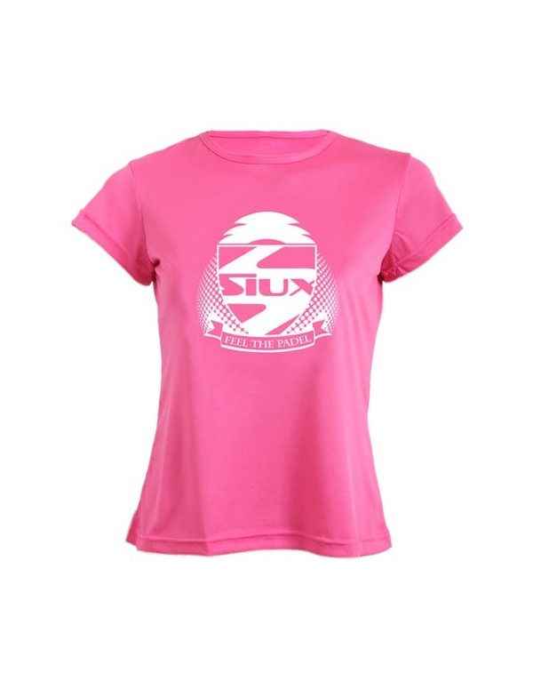 Camiseta Siux Mujer Entrenamiento Fucsia |SIUX |Roupa padel SIUX