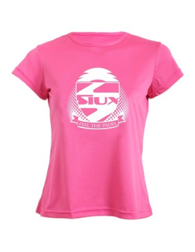 Camiseta Siux Mujer Entrenamiento Fucsia