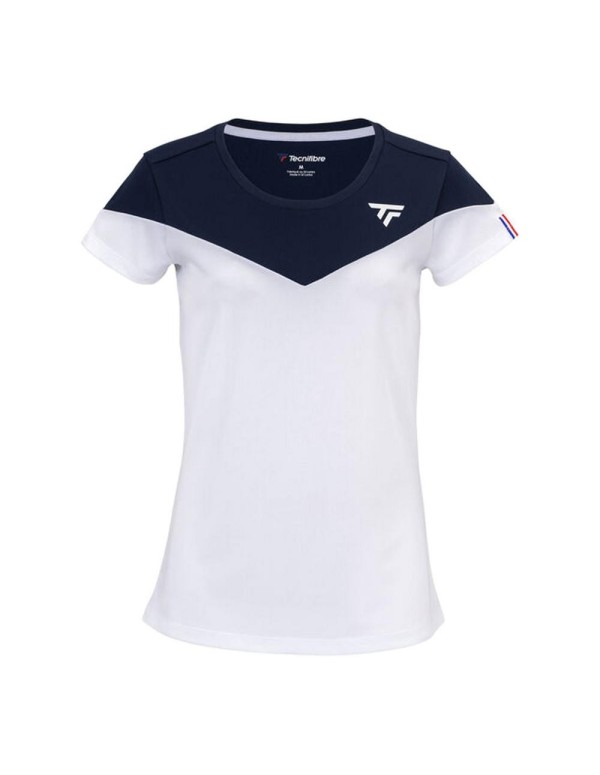 T-shirt Tecnifibre Perf Blanc Femme |TECNIFIBRE |Vêtements de padel TECNIFIBRE