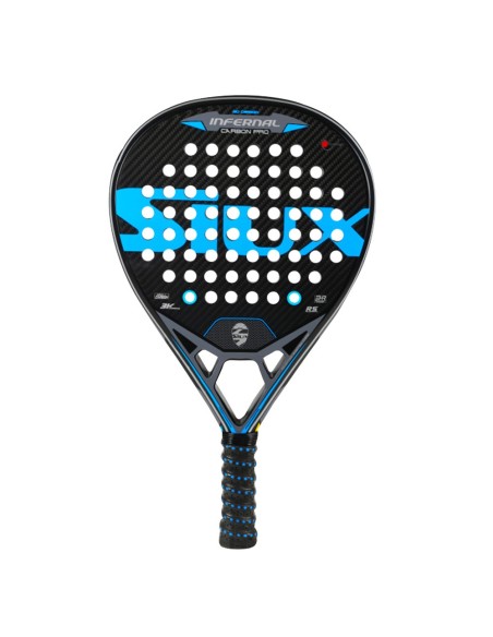 Siux Infernal 3K Ltd Azul Amarillo |SIUX |Palas de pádel SIUX