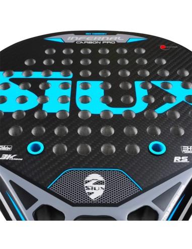 Siux Infernal 3K Ltd Blue Yellow |SIUX |Siux Padel Rackets