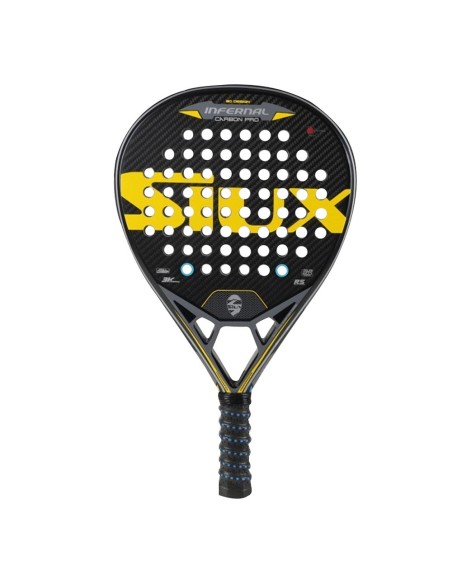 Siux Infernal 3K Ltd Blue Yellow |SIUX |Siux Padel Rackets