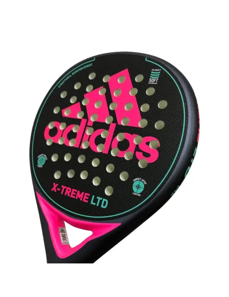 Adidas X-Treme Black Pink |ADIDAS |Palas de pádel ADIDAS Adidas X-Treme Black Pink |ADIDAS |Palas de pádel ADIDAS