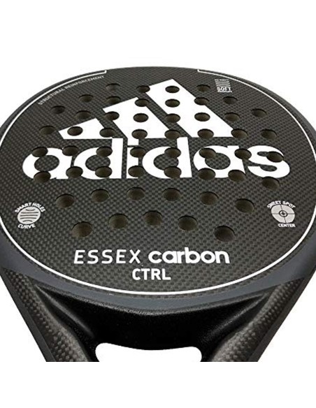 Adidas Essex Ctrl Black Bianco |ADIDAS |Racchette da padel Adidas Adidas Essex Ctrl Black Bianco |ADIDAS |Racchette da padel Adidas