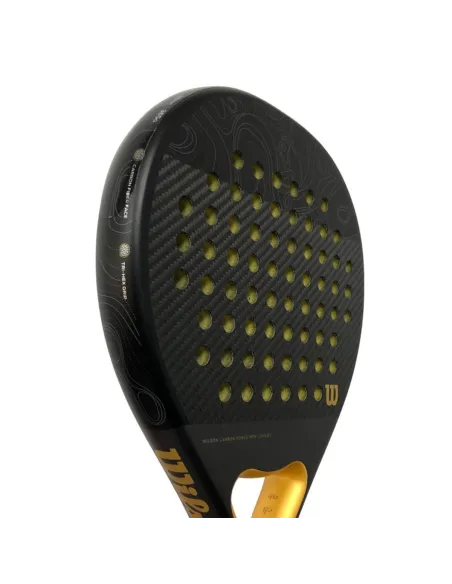 Wilson Carbon Force Pro Gold Ltd |WILSON |Palas de pádel WILSON Wilson Carbon Force Pro Gold Ltd |WILSON |Palas de pádel WILSON