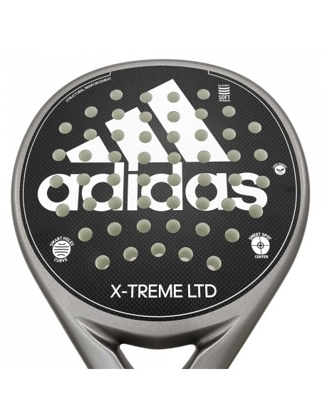 Adidas X-Treme Silver White |ADIDAS |Adidas Padel Rackets