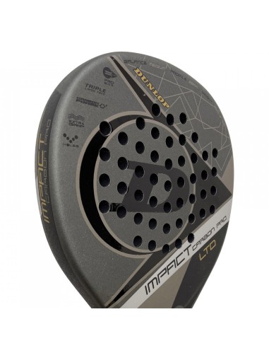 Dunlop Impact Carbon Pro Ltd Blk |DUNLOP |Racchette da padel Dunlop