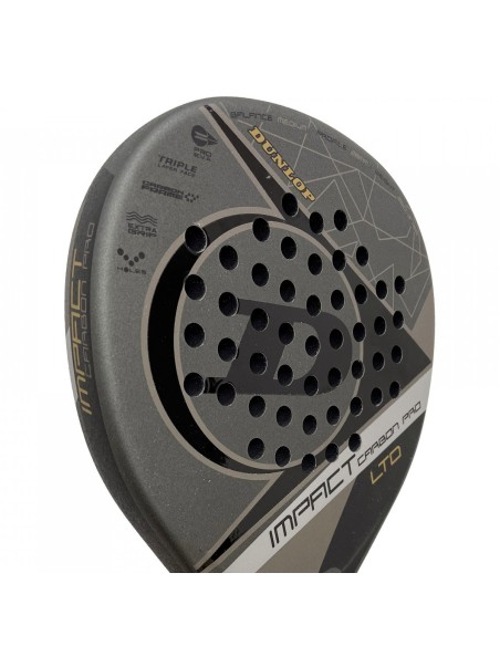 Dunlop Impact Carbon Pro Ltd Blk |DUNLOP |Racchette da padel Dunlop