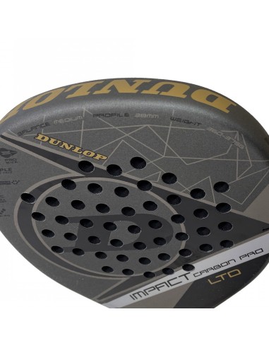 Dunlop Impact Carbon Pro Ltd Blk |DUNLOP |Racchette da padel Dunlop