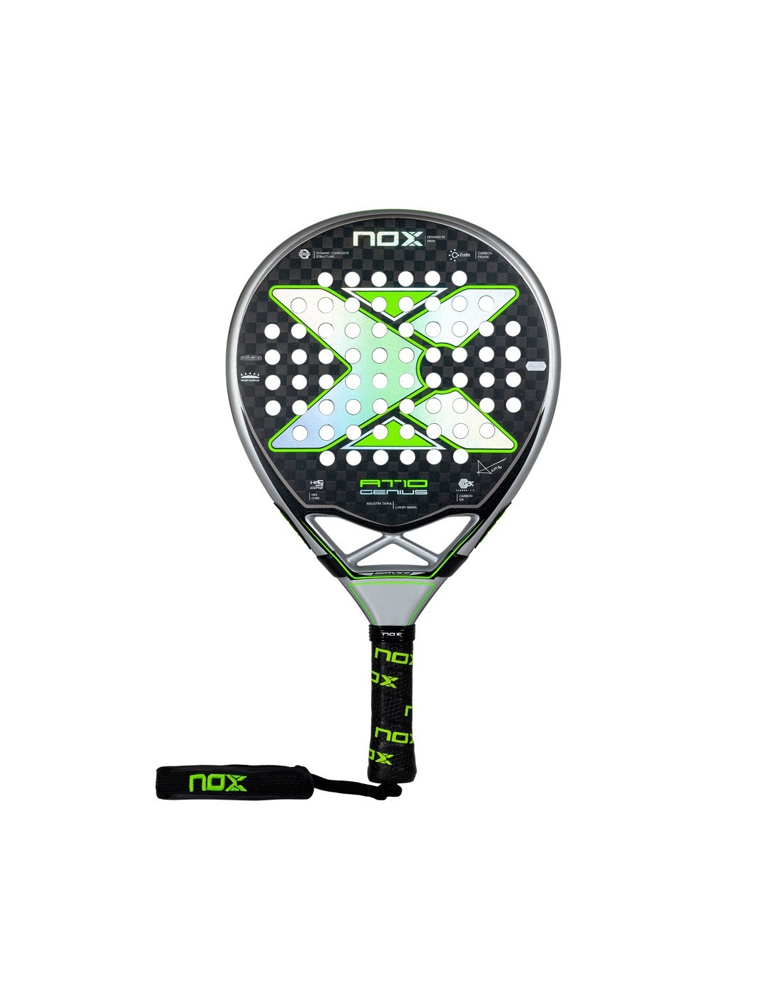 Nox AT10 Luxury GENIUS 12K 2024 by Agustín Tapia Padel Racket