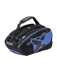 Padel Bag Nox At10 Competition Trolley Black Blue |NOX |Nox padel bags