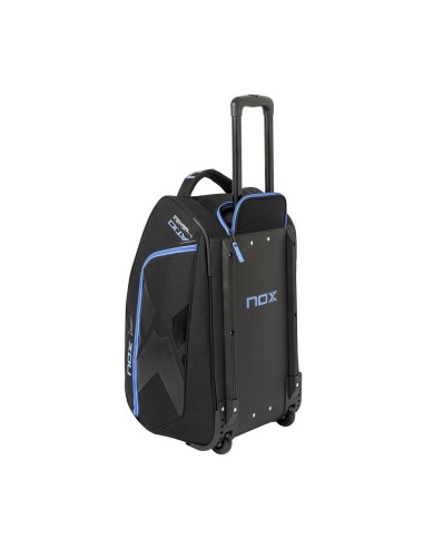Padel Bag Nox At10 Competition Trolley Black Blue |NOX |Nox padel bags