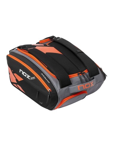 Padel Bag Nox At10 Competition Xl Compk Black Orange |NOX |Nox padel bags