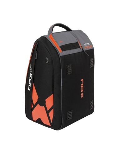 Padel Bag Nox At10 Competition Xl Compk Black Orange |NOX |Nox padel bags