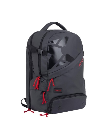 Zaino Nox At10 Team Serie Nero Rosso |NOX |Borse da padel Nox