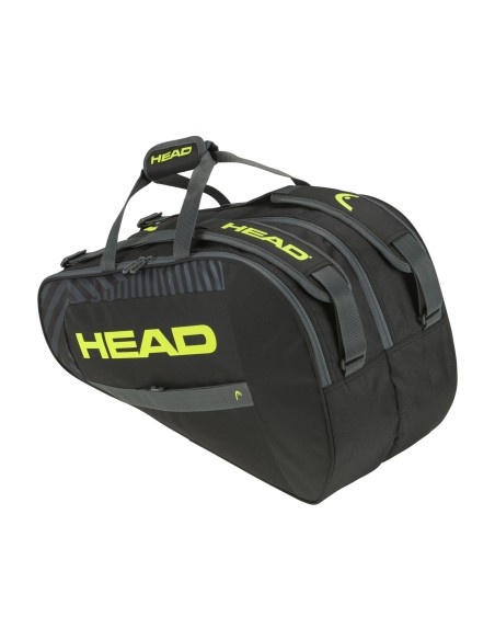 Saco Head Base M 261443 Preto Amarelo |HEAD |Sacos de padel Head Saco Head Base M 261443 Preto Amarelo |HEAD |Sacos de padel Head
