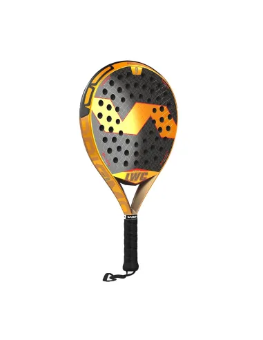 Varlion Lw Carbon 9 Prisma Noir Orange Rack |VARLION |Rachettes de padel Varlion