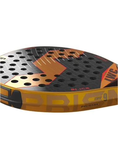 Varlion Lw Carbon 9 Prisma Black Orange Rack |VARLION |Varlion Padel Rackets