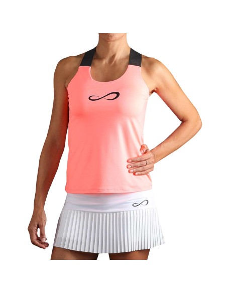 Camiseta Endless Iconic II 40406 Coral Mujer |ENDLESS |Abbigliamento da padel ENDLESS