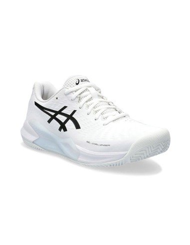 Chaussures Asics Gel-Challenger 14 Padel 1041A404 101 Blanc Noir |ASICS |Chaussures de padel ASICS