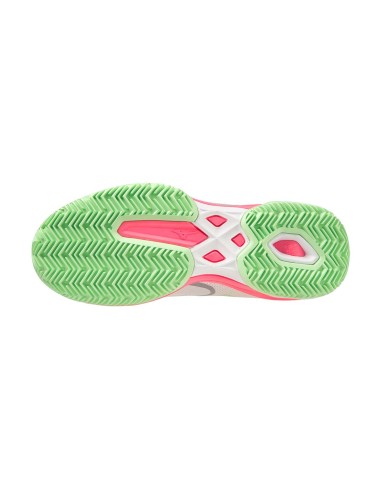 Mizuno Wave Exceed Light 2 Padel Bianco Rosa Donna 61Gb232360 |MIZUNO |Scarpe da padel MIZUNO