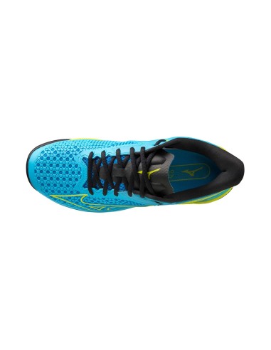 Mizuno Wave Exceed Tour 5 Ac Azul Amarelo 61Ga227025 |MIZUNO |Sapatilhas de padel MIZUNO