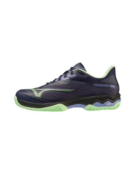 Mizuno Wave Exceed Light 2 Black Green 61Gb232267 |MIZUNO |MIZUNO padel shoes