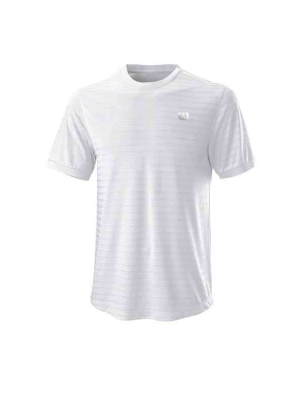 Camiseta Wilson Stripe Crew White Wra789204