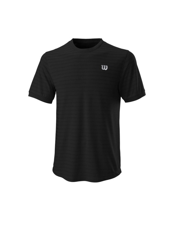 Camiseta Wilson Stripe Crew Black Wra789208