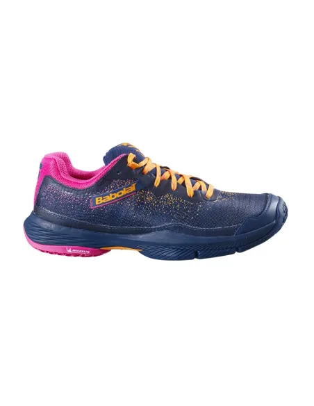 Babolat Jet Ritma Blu Marino Rosa Donna 31S23753 4111 |BABOLAT |Scarpe da padel BABOLAT Babolat Jet Ritma Blu Marino Rosa Donna 31S23753 4111 |BABOLAT |Scarpe da padel BABOLAT