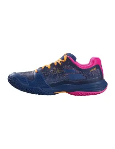 Babolat Jet Ritma Azul Marinho Rosa Mulher 31S23753 4111 |BABOLAT |Sapatilhas de padel BABOLAT 2