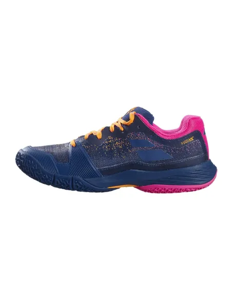 Babolat Jet Ritma Navy Blue Pink Women 31S23753 4111 |BABOLAT |BABOLAT padel shoes Babolat Jet Ritma Navy Blue Pink Women 31S23753 4111 |BABOLAT |BABOLAT padel shoes
