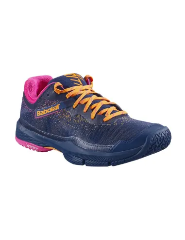 Babolat Jet Ritma Blu Marino Rosa Donna 31S23753 4111 |BABOLAT |Scarpe da padel BABOLAT