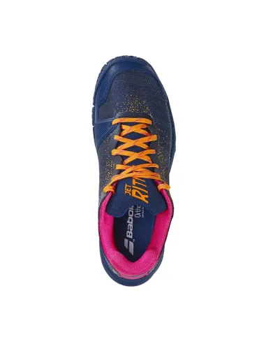 Babolat Jet Ritma Navy Blue Pink Women 31S23753 4111 |BABOLAT |BABOLAT padel shoes
