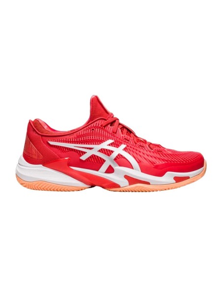 Asics Court Ff 3 Novak Clay Rosso Bianco 1041A364 961 |ASICS |Scarpe da padel ASICS