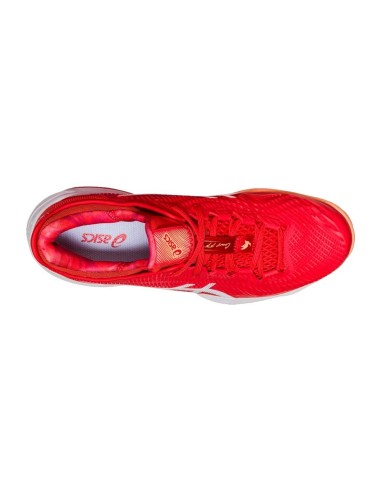 Asics Court Ff 3 Novak Clay Rosso Bianco 1041A364 961 |ASICS |Scarpe da padel ASICS