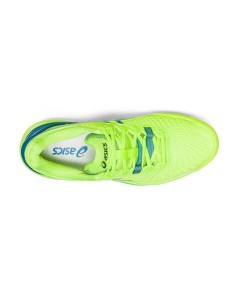 Asics Gel-Resolution 9 Clay Verde Mulher 1042A224-300 |ASICS |Sapatilhas de padel ASICS 2