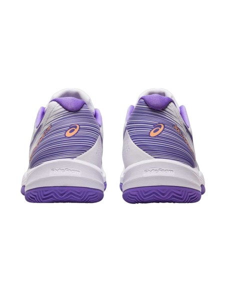 Asics Solution Swift Ff Clay Blanc 1042A198-105 Femme |ASICS |Chaussures de padel ASICS