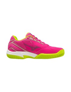 Mizuno Break Shot Wos Fucsia Amarelo Mulher 61Gb2336-66 |MIZUNO |Sapatilhas de padel MIZUNO