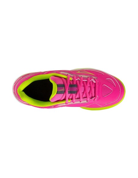Mizuno Break Shot Wos Fuxia Giallo Donna 61Gb2336-66 |MIZUNO |Scarpe da padel MIZUNO