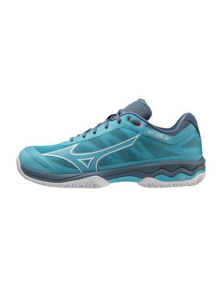 Mizuno Wave Exceed Light Cc Blue 61Gc2220-32 |MIZUNO |MIZUNO padel shoes Mizuno Wave Exceed Light Cc Blue 61Gc2220-32 |MIZUNO |MIZUNO padel shoes
