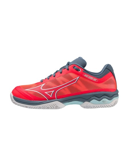 Mizuno Wave Exceed Light Cc Wos Red Women |MIZUNO |MIZUNO padel shoes Mizuno Wave Exceed Light Cc Wos Red Women |MIZUNO |MIZUNO padel shoes