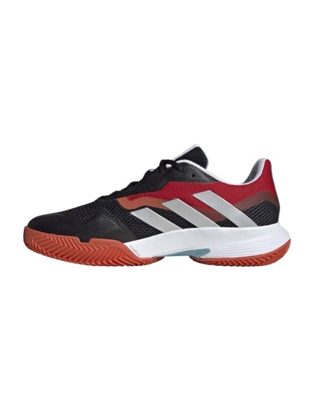 Adidas Courtjam Contrôle M Clay Noir Rouge Hq6949 |ADIDAS |Chaussures de padel ADIDAS Adidas Courtjam Contrôle M Clay Noir Rouge Hq6949 |ADIDAS |Chaussures de padel ADIDAS