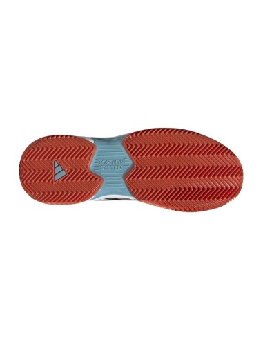 Adidas Courtjam Controllo M Clay Nero Rosso Hq6949 |ADIDAS |Scarpe da padel ADIDAS
