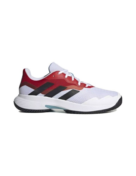 Adidas Courtjam Controllo Bianco Rosso Hq8469 |ADIDAS |Scarpe da padel ADIDAS