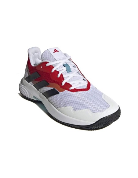 Adidas Courtjam Control White Red Hq8469 |ADIDAS |ADIDAS padel shoes Adidas Courtjam Control White Red Hq8469 |ADIDAS |ADIDAS padel shoes