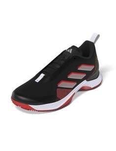 Adidas Avacourt Clay Nero Rosso Donna Hq8409 |ADIDAS |Scarpe da padel ADIDAS 2