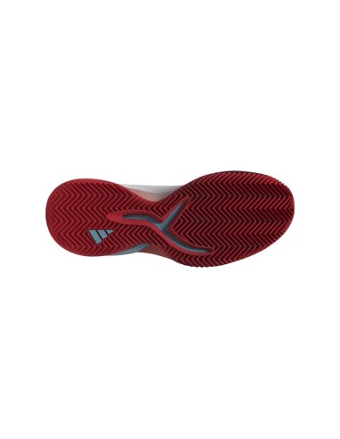 Adidas Adizero Cybersonic Clay Blanc Rouge Hq5923 |ADIDAS |Chaussures de padel ADIDAS
