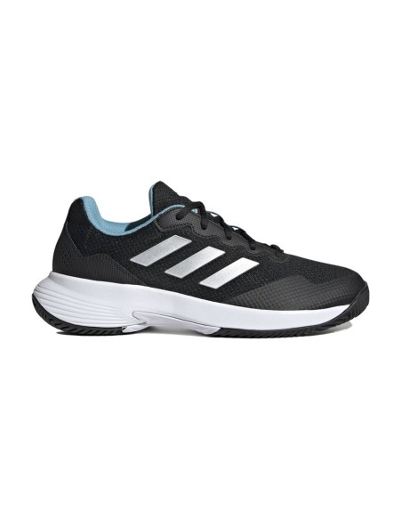 Adidas Gamecourt 2 Negro Blanco Mujer Hq8477 |ADIDAS |Zapatillas pádel ADIDAS